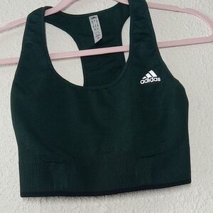Adidas Forest Green Active Bra. M